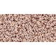 Toho demi round gyöngy - pf552 - PermaFinish - Galvanized Sweet Blush - 11/0