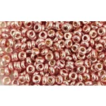 Toho Demi Round Japanese Seed Bead  -  pf552 - PermaFinish - Galvanized Sweet Blush  -  size: 11/0