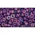 Toho Demi Round Japanese Seed Bead  -  205 - Gold-Lustered Dk Amethyst -  size: 6/0