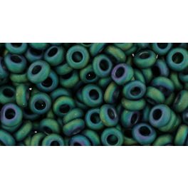 Toho demi round gyöngy - 706 - Matte Teal Iris - 6/0