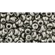 Toho Demi Round Japanese Seed Bead  -  711 - Nickel -  size: 6/0