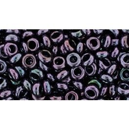   Toho demi round gyöngy - 90 - metallic amethyst gunmetal - 8/0