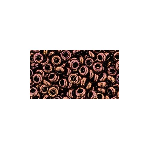 Toho Demi Round Japanese Seed Bead  -  222  -  Dark Bronze  -  size: 8/0