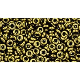 Toho demi round gyöngy - 223 - antique bronze - 8/0