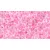 Toho demi round gyöngy - 379 - Cotton Candy Lined Crystal - 8/0