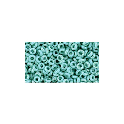 Toho demi round gyöngy - 413 - Opaque-Rainbow Turquoise - 8/0