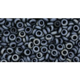 Toho demi round gyöngy - 612 - Matte Gunmetal - 8/0