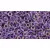 Toho demi round gyöngy - 774 - Grape Lined Rainbow Crystal - 8/0