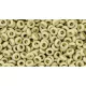 Toho demi round gyöngy - pf558f - PermaFinish - Matte Galvanized Aluminum - 8/0