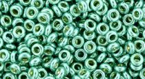   Toho demi round gyöngy - pf561 - PermaFinish - Galvanized Green Teal - 8/0