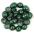 Teacup - czech pressed bead - Saturated Metallic Martini Olive - 2x4mm