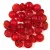Teacup - czech pressed bead - Siam - 2x4mm