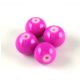 Imitation pearl round bead - Raspberry Milkshake - 10mm