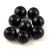 Imitation pearl round bead - Black - 10mm