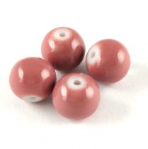 Imitation pearl round bead - Pastel Mauve - 10mm