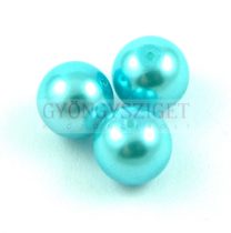 Tekla golyó gyöngy - Light Turquoise Pearl - 10mm