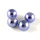 Imitation pearl round bead - Light Sapphire - 10mm