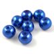 Tekla golyó gyöngy - Sapphire - 10mm