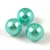 Imitation pearl round bead - Turquoise - 12mm