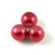 Imitation pearl round bead - Pearl Crimson - 14mm