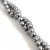 Imitation pearl round bead - Hematit - 4mm (sold on a strand - 210pcs/strand)