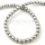 Imitation pearl round bead - Metallic Gray - 4mm (sold on a strand - 210pcs/strand)