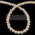 Imitation pearl round bead - Cream Peach Pearl - 4mm (sold on a strand - 210pcs/strand)