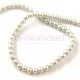 Imitation pearl round bead - Light Gray - 4mm (sold on a strand - 210pcs/strand)