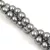 Imitation pearl round bead - Gray - 6mm (sold on a strand - 70pcs/strand)