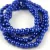 Imitation pearl round bead - Sapphire - 6mm (sold on a strand - 145 pcs/strand)