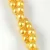 Imitation pearl round bead - Pearl Yellow - 6mm (sold on a strand - appr. 74pcs/strand)
