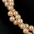 Imitation pearl round bead - Peach Gold - 6mm (sold on a strand - 145 pcs/strand)