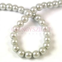   Imitation pearl round bead - Cream Grey - 6mm (sold on a strand - 70pcs/strand)