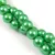 Imitation pearl round bead - LGreen - 6mm (sold on a strand - 145pcs/strand)