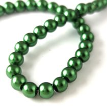   Imitation pearl round bead - Moss Green - 6mm (sold on a strand - appr. 145pcs/strand)