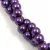 Imitation pearl round bead - Purple - 6mm (sold on a strand - 145 pcs/strand)