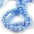 Imitation pearl round bead - Metallic Light Blue - 8mm