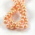 Imitation pearl round bead - Peach Gold - 8mm (sold on a strand - 105pcs/strand)