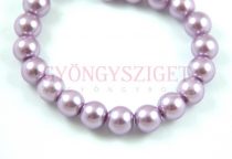   Imitation pearl round bead - Lavender - 8mm (sold on a strand - 40pcs/strand)