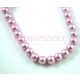 Imitation pearl round bead - Antique Pink - 8mm (sold on a strand - 40pcs/strand)