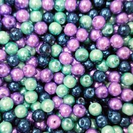 Tekla golyó gyöngy mix - 8mm