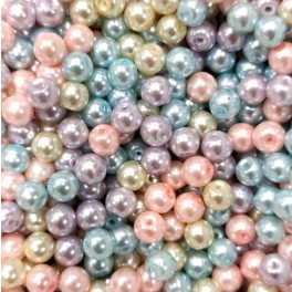 Tekla golyó gyöngy mix - 8mm
