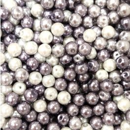 Tekla golyó gyöngy mix - 8mm