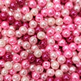 Tekla golyó gyöngy mix - 8mm