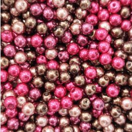 Tekla golyó gyöngy mix - 8mm
