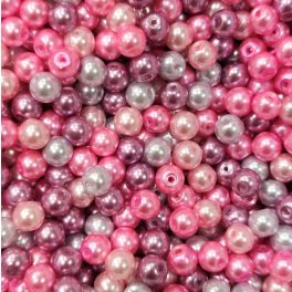 Tekla golyó gyöngy mix - 8mm