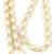 Imitation pearl drop bead - Cream Pearl - 7x4mm (sold on a strand - appr. 55pcs/strand)