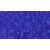 Toho Triangle Japanese Seed Bead  - 8f - Transparent-Frosted Dk Sapphire - 11/0