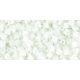 Toho Triangle Japanese Seed Bead  -  41 -  Opaque White  -  size: 11/0