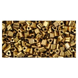   Toho Triangle Japanese Seed Bead  -  223  -  Antique Bronze  -  size: 11/0